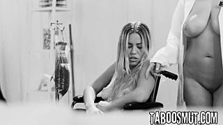 Ready for naughty fertility treatments? Angela White and Alina Lopez tease desperate woman