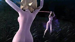 KAGAMINE RIN MEIKO & HAKU KNIFE PROJECT DIVA NUDE MOD FULL NUDE