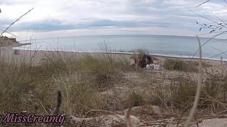 Teacher Blowjob Beach