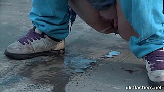Adorable Girl Pissed Off on London Streets