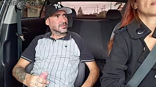 Married Driver Catches Passenger Masturbating In Car