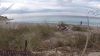 Teacher Blowjob Beach