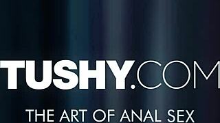 stunning bride experiences anal for the first time at hotel