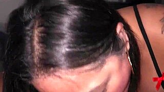 The curvy BBW stepmother passionately loves sucking cock with dirty talk