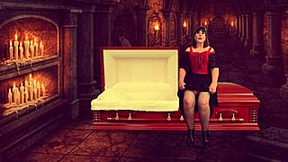 I licked and dicked Granny Vampyra to a supernatural orgasm.