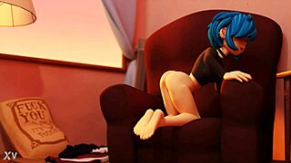 Marie undergoes casting interview with fingering and masturbation