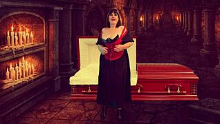 I licked and dicked Granny Vampyra to a supernatural orgasm.