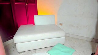 Beautiful Blonde Swallows Neighbor's Big Cock