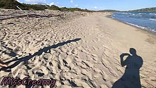 My Nude Teacher Wife Pees On Public Beach - 6 Thrilling Scenes