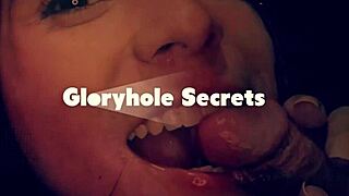 gloryholesecrets - hot spicey latina loves getting face fucked at gloryhole