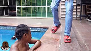 She Got a BBC After Swimming