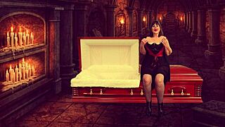 I licked and dicked Granny Vampyra to a supernatural orgasm.