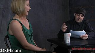 the sadomasochism master guides his submissive through intense sessions