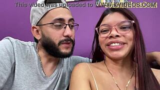 Beautiful girl blowjob start