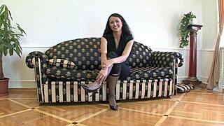 a young wife cheats on her old husband with hardcore fucking