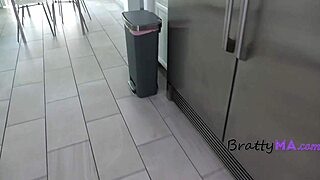 juice stain leads to creating new ones with step mom 😉