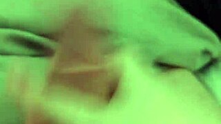 She indulges in a sensual masturbation session with her big cock