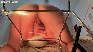 This big ass bbw is riding her dildo, making her pussy creamy