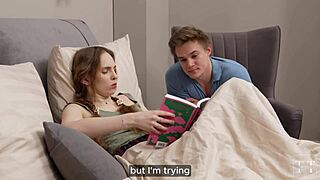 He Saw The Hickeys On My Neck And Forgot About Literature, Focusing On My Big Ass And Tight Pussy Instead