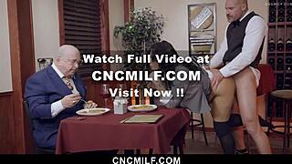 busty business milf london rose allowing guy during meeting - cncmilf