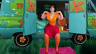 Fat Granny Velma Dinkley Sucks Cock Hard!