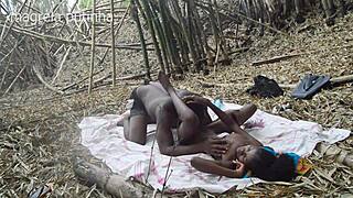 Made love in the Amazon of Brazil, full video revealing red secrets