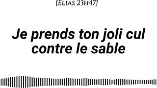 I massage your pretty ass on the sand with cream, fingering you.