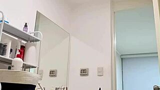 Nicole Showers With Her Fat Butt And Cute Titties!