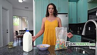 did you see stepmom touching herself while i fucked my stepsis?