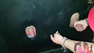 wife fucked by strangers in glory hole