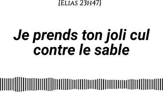 I massage your pretty ass on the sand with cream, fingering you.