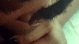 watch jill wettmout's sloppy blowjob on big black cock close up 😜