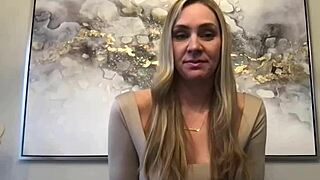 Introducing JJ - brand new blonde tall milf model