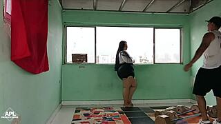 Cousin's Whore Helps Cardio Fucking Big Ass