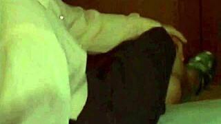 Japanese couple with small 18+ tits hairy pussy fucking daytime