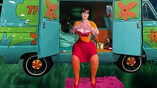 Fat Granny Velma Dinkley Sucks Cock Hard!