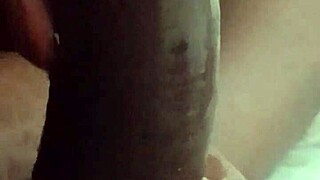 watch jill wettmout's sloppy blowjob on big black cock close up 😜