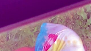 Watch that hot stepmom bending over!