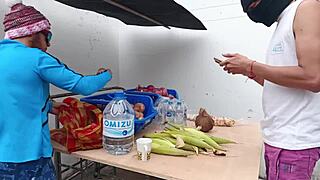 Homemade sex humble salesman fucks hot woman hard in his room!