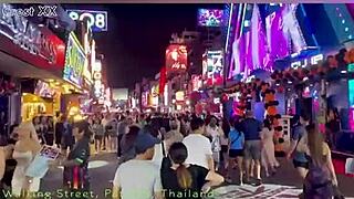 Pattaya Walking Street Halloween 2024 Nightlife with GoGo Bars and Private Dances