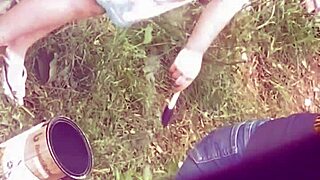 Watch that hot stepmom bending over!