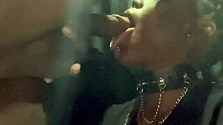 kookiie chronicles her throat training with a big black cock in this submissive session.