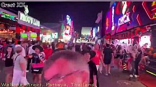 Pattaya Walking Street Halloween 2024 Nightlife with GoGo Bars and Private Dances