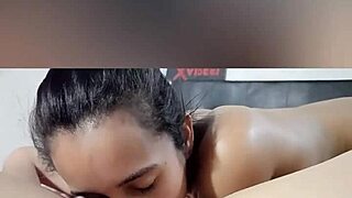 Latina amateur touches herself during stepsons' hot interracial fisting session