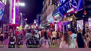 Pattaya Walking Street Halloween 2024 Nightlife with GoGo Bars and Private Dances