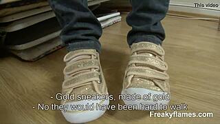 Video featuring freaky flames in full scene with young participants