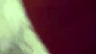 She shares a huge load dripping from her ass to pussy in this homemade scene.