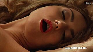 Naughty Lesbian Mistress Moans During Pussy Licking