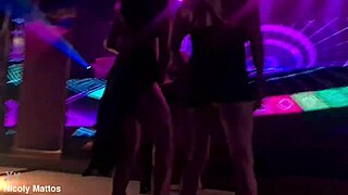 nicoly and friends perform forbidden show on stage for everyone