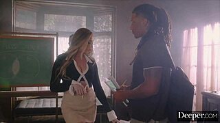 Deeper baddie Kendra fucks enemy's bf in revenge threesome with big black cock and cumshot